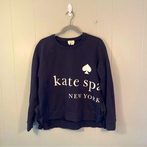 Kate Spade High-Low Crew Neck Sweatshirt